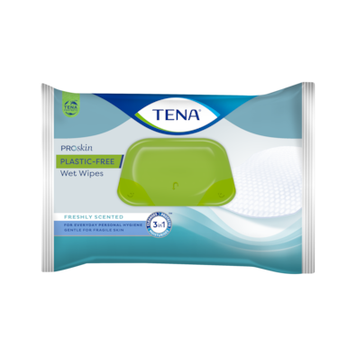 Tena Wet Wipes Plastic Free Toallitas húmedas para adultos 48 unidades