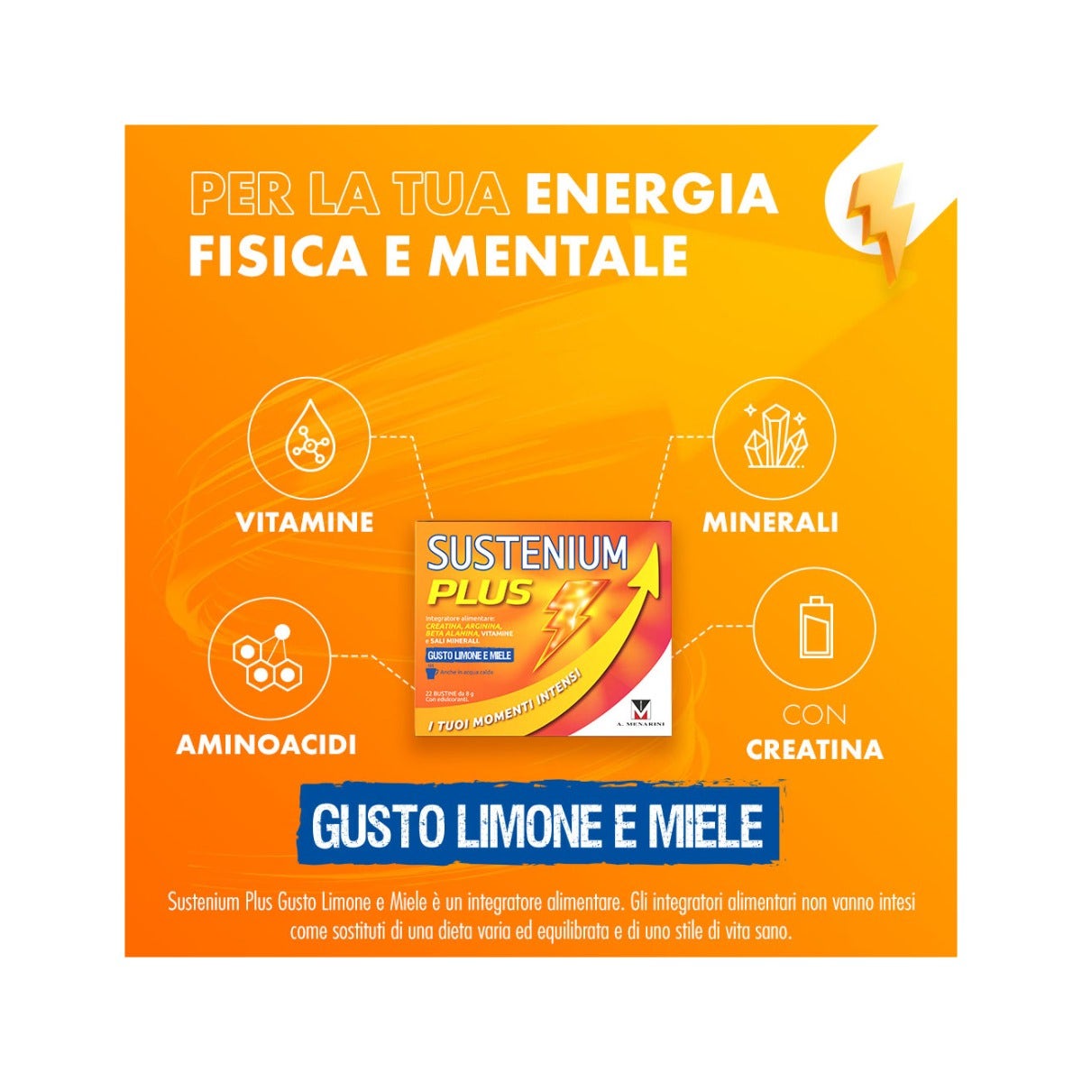 Sustenium Plus Limón y Miel 22 Sobres-19