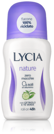Lycia Nature Deodorante Cetriolo E Tè Verde Roll On 50ml
