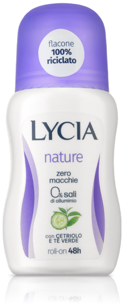Lycia Nature Deodorante Cetriolo E Tè Verde Roll On 50ml