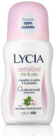 Lycia Sensitive Deodorante Me & You Roll On 50ml