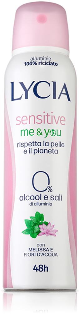 Lycia Sensitive Deodorante Me & You Spray 150ml