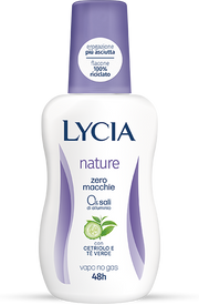 Lycia Nature Desodorante en spray de pepino y té verde 75 ml