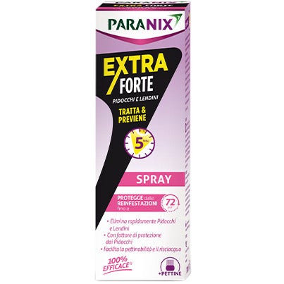 Paranix Spray Extra Fuerte para piojos/liendres, conforme al Reglamento MDR, 100 ml