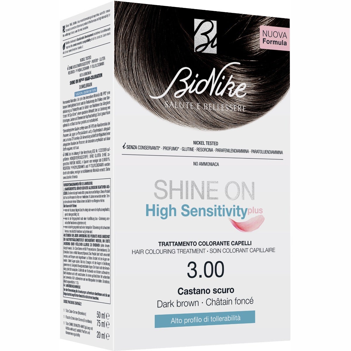Bionike Shine On High Sensitivity Plus Castaño Oscuro 3,00