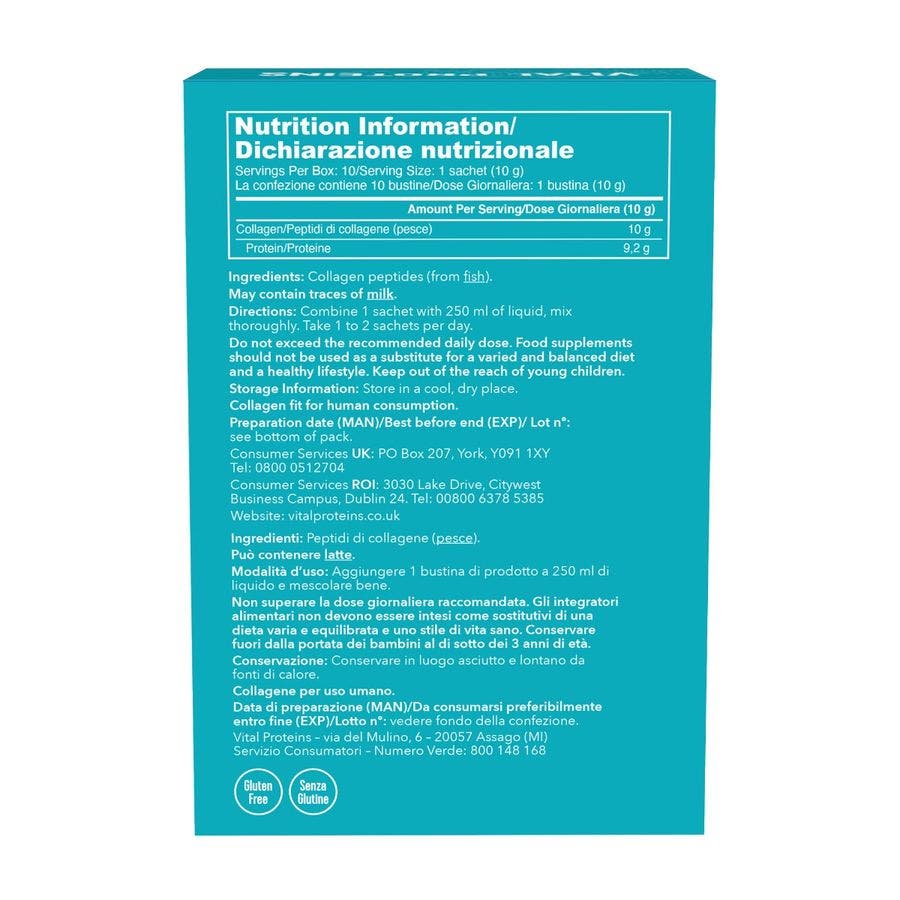 Vital Proteins Colágeno Marino 10 sobres de 10 g