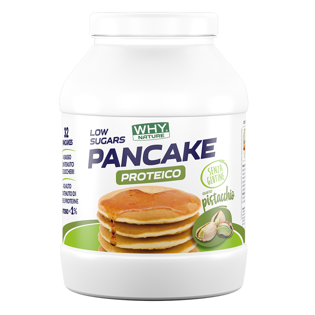 Whynature Low Sugars Pancake Pistacchio 800g