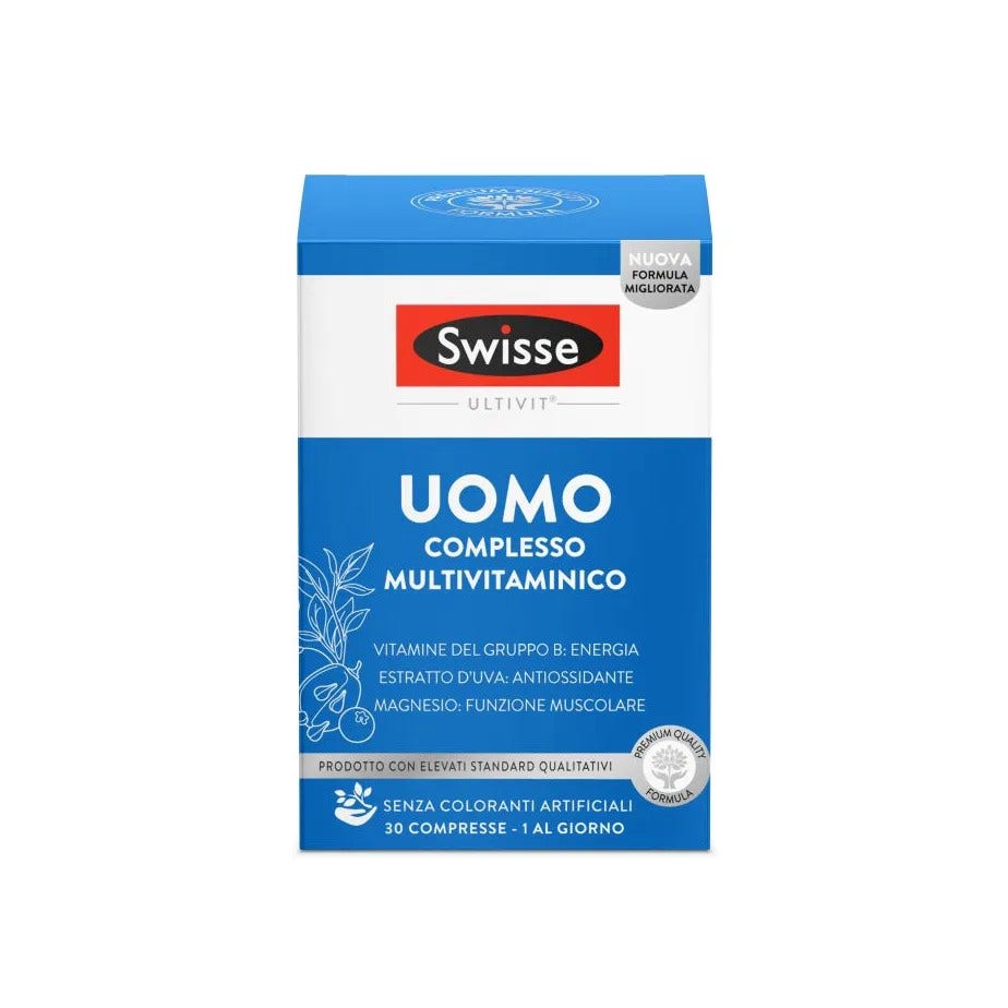 Swisse Multivitaminico Uomo 30 Compresse-2