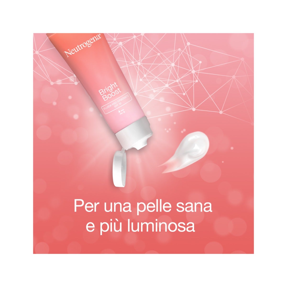 Neutrogena Bright Boost Fluido Viso Idratante con Protezione Solare Viso SPF 30 50ml