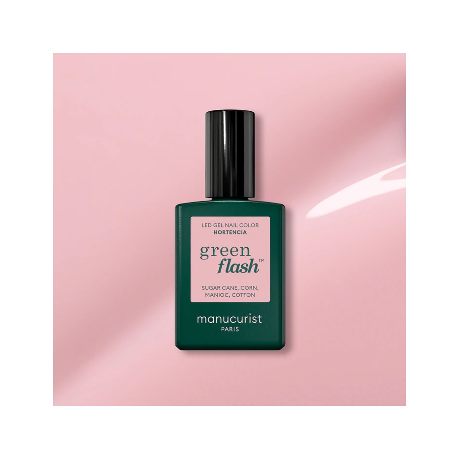 Manucurist Kit Essentials Green Flash Con Smalto Semipermanente Hortencia