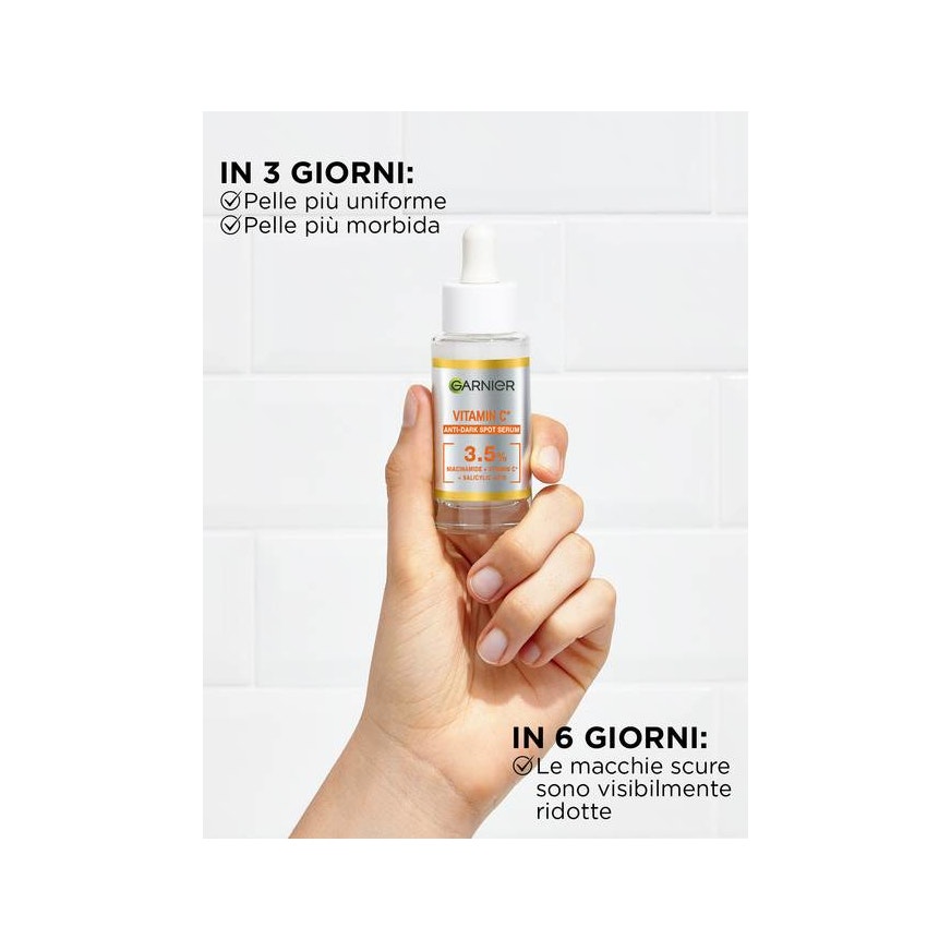 Garnier Siero Vitamin C Anti-Macchie Viso 30ml