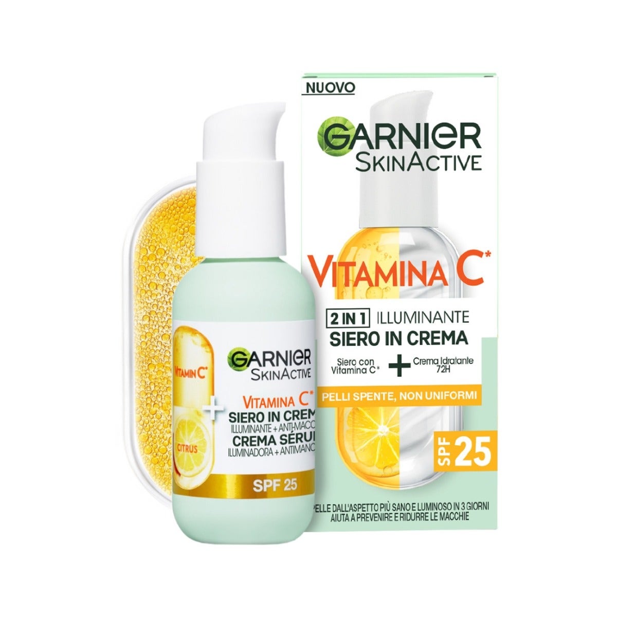 Garnier Siero In Crema Vitamin C Effetto Idratante E Illuminante Viso 50ml