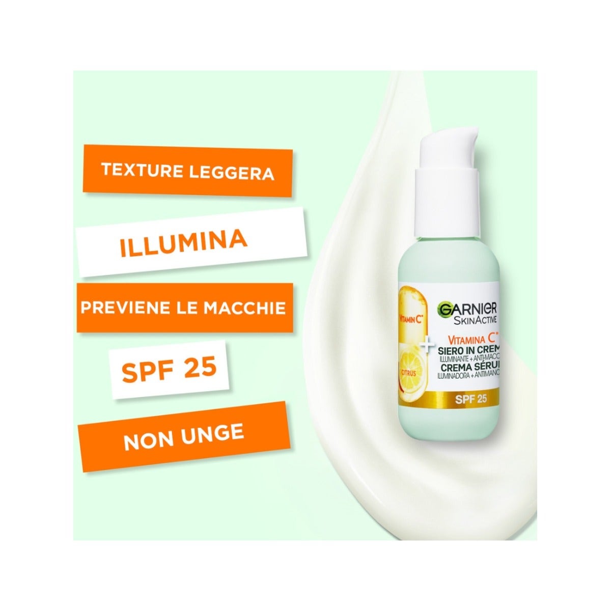 Garnier Siero In Crema Vitamin C Effetto Idratante E Illuminante Viso 50ml