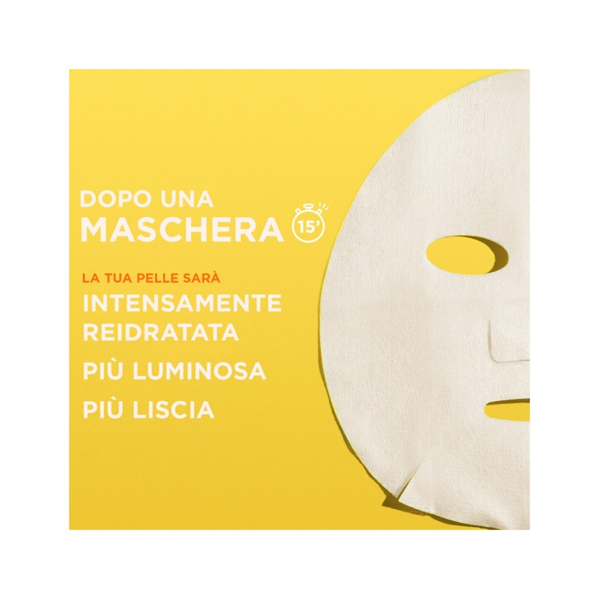 Garnier Maschera In Tessuto Vitamina C Viso 28g