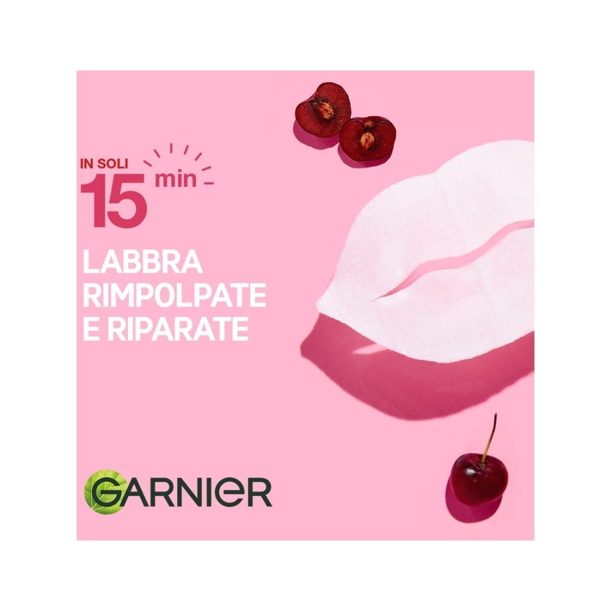 Garnier Maschera In Tessuto Rimpolpante Labbra 5g