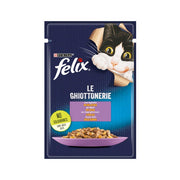 Purina Felix Le Ghiottonerie Gusto Agnello Cibo Umido Gatti Adulti Busta 85g
