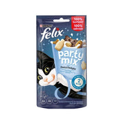 Purina Felix Party Mix Dairy Delight Latte&Formaggi Snack Gatti Adulti Busta 60g