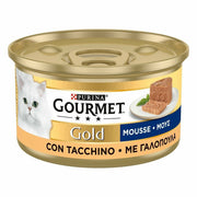 GOURMET Gold Gato Mousse con pavo 85 g
