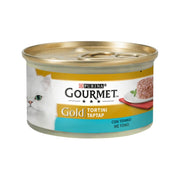 Purina Gourmet Gold Pastelitos con atún para gatos, lata de 85 g