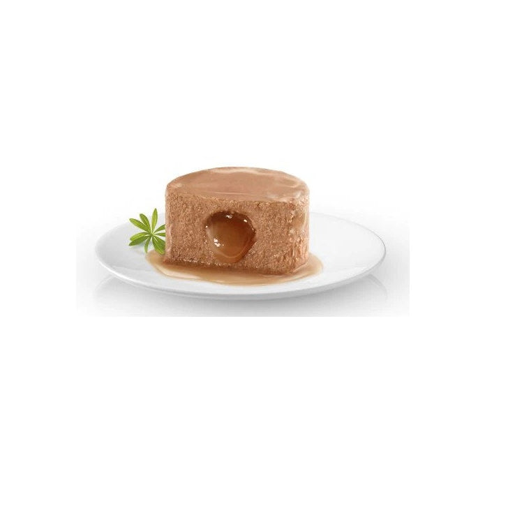 Purina Gourmet Gold Corazón Suave con ternera para gatos, lata de 85 g