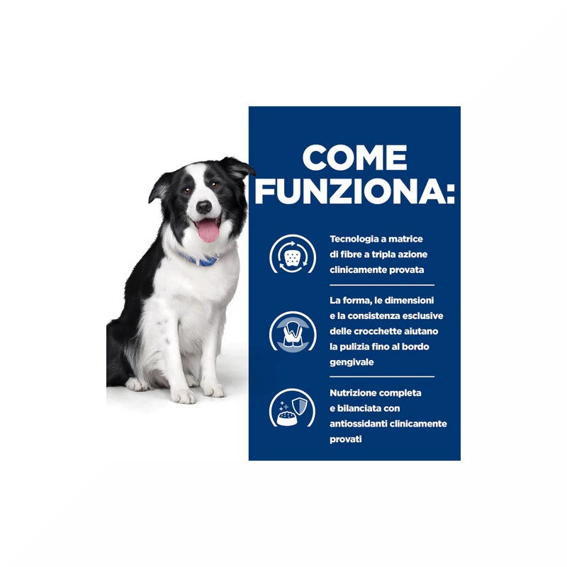 Hill's Prescription Diet T/D Dental Care Crocchette Per Cani Adulti Con Pollo Sacco 4 Kg