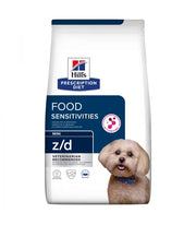 Hill's Prescription Diet Z/D Mini Food Sensitivities para perros de tamaño mini, bolsa de 1 kg