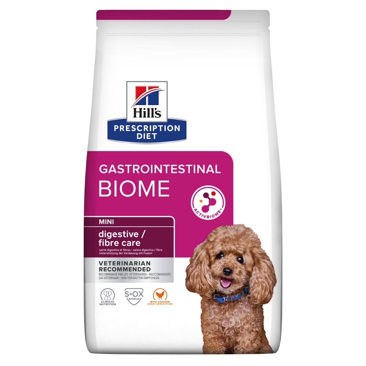 Hill's Prescription Diet Gastrointestinal Biome Pienso para perros de raza pequeña, saco de 1 kg