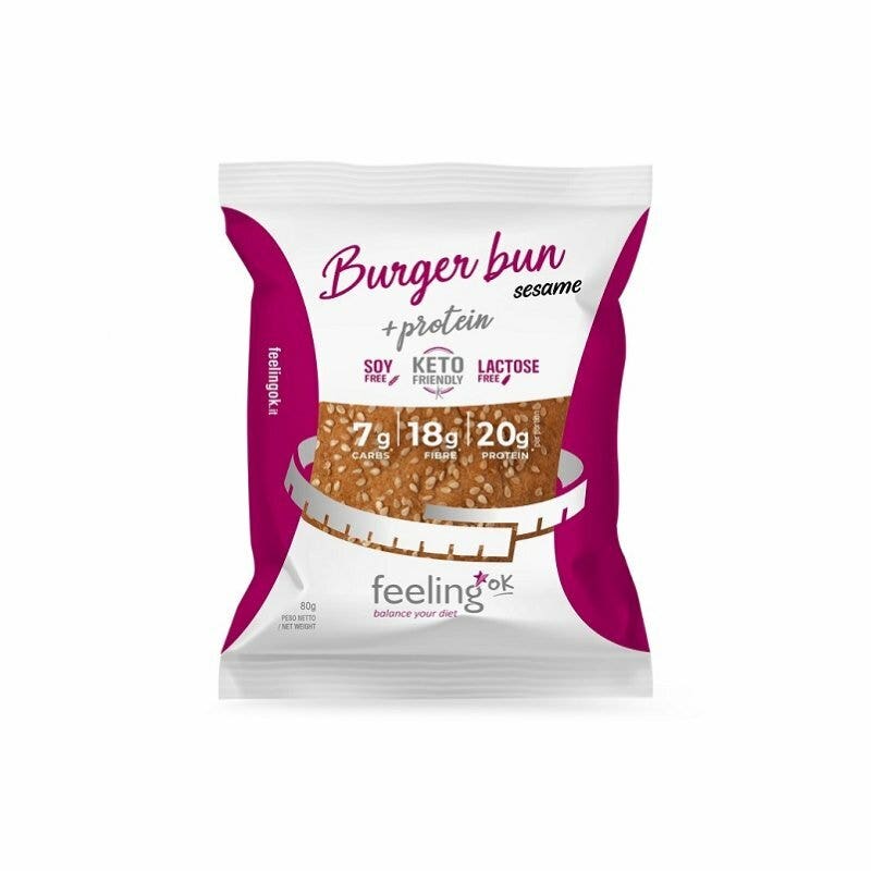 Feeling Ok Panecillo de hamburguesa +Proteína 80 g