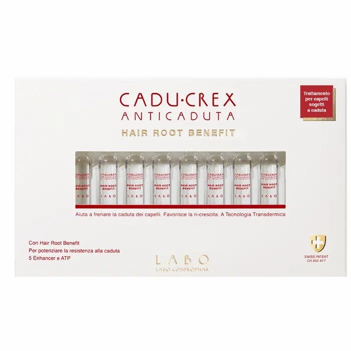 Cadu-Crex Anticaduta Hair Root Benefit Caduta Grave Uomo 40 Fiale