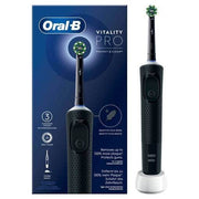 Oral-B Cepillo de dientes eléctrico recargable Vitality Pro Negro, 1 cabezal, 1 cepillo