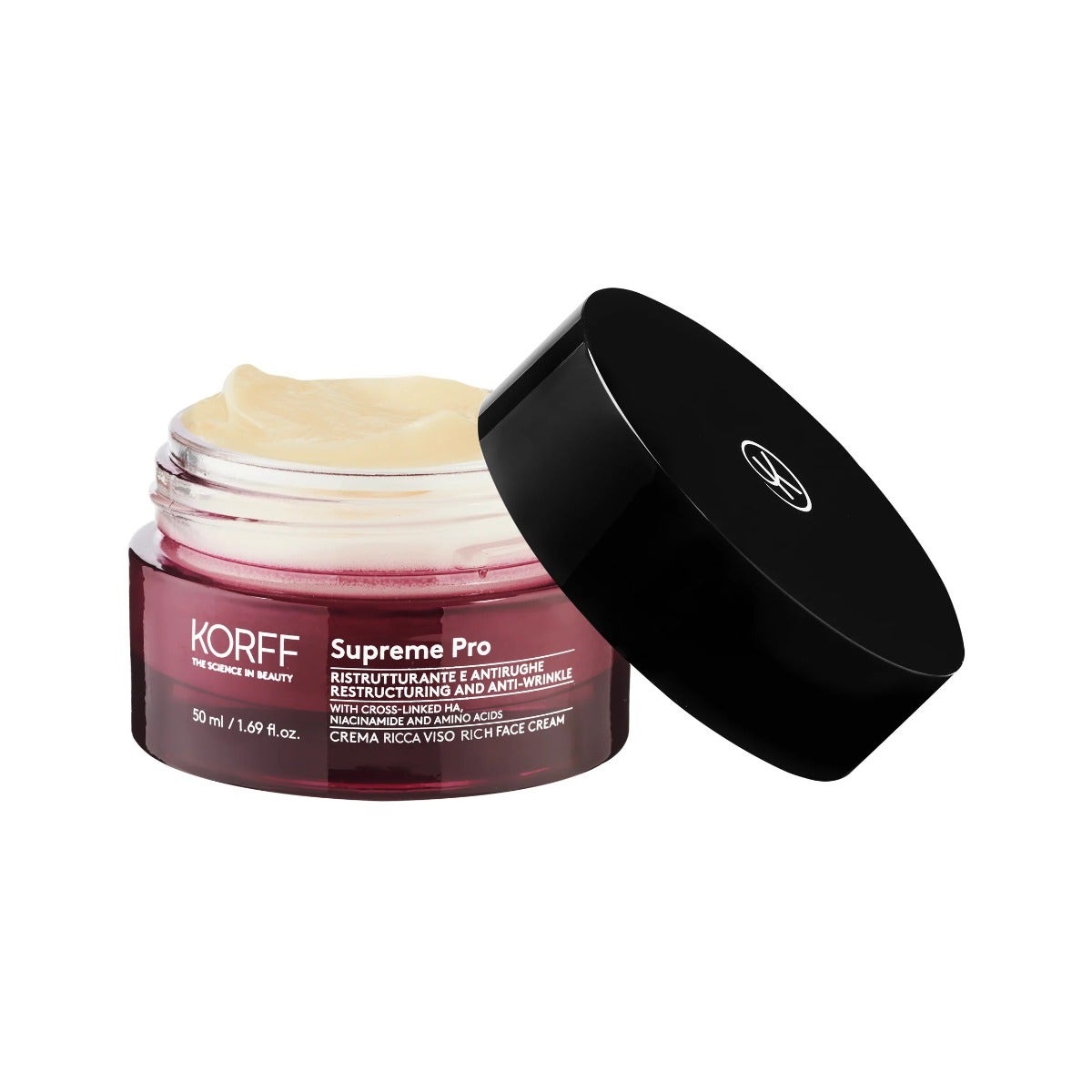 Korff Supreme Pro Crema Ricca Viso Ristrutturante Antirughe 50ml