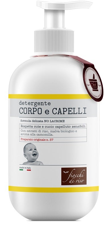Fiocchi Di Riso Limpiador Corporal y Capilar de Manzanilla 400 ml