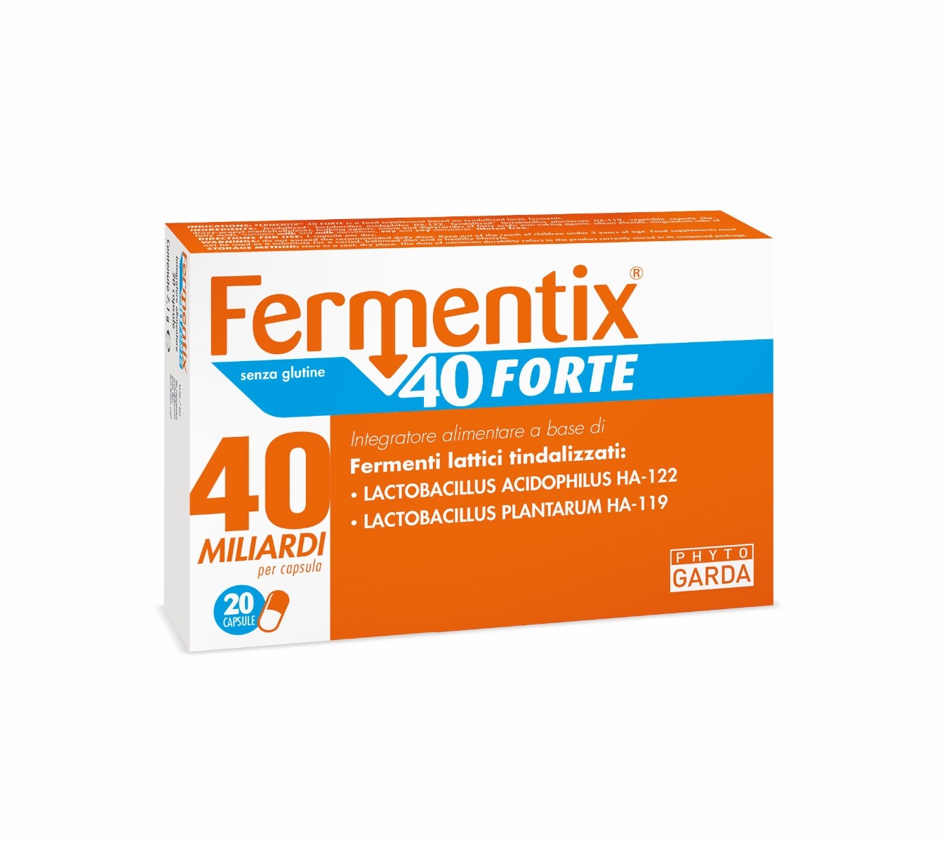 Fermentix 40 Forte 20 cápsulas