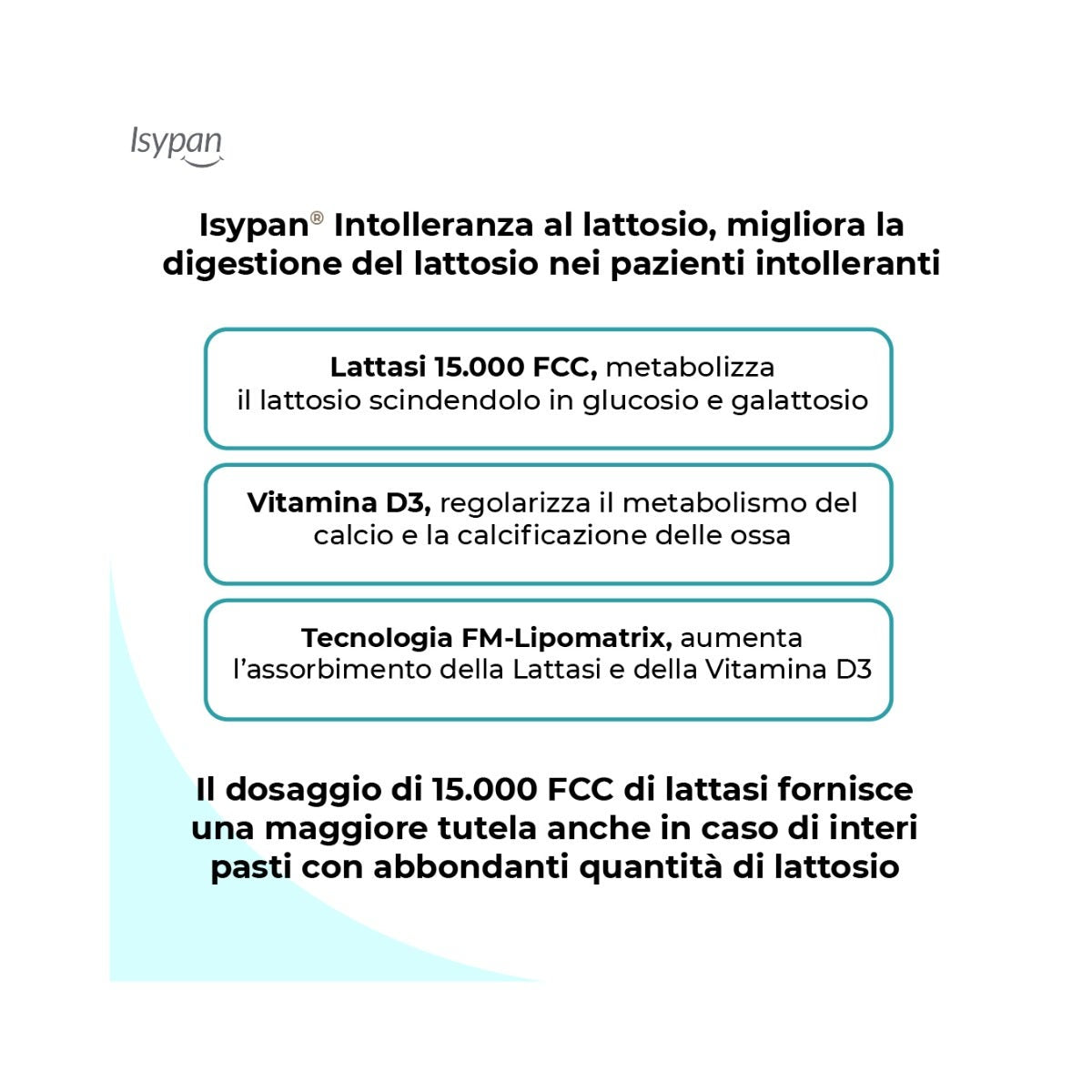 Isypan Intolerancia a la lactosa 30 comprimidos