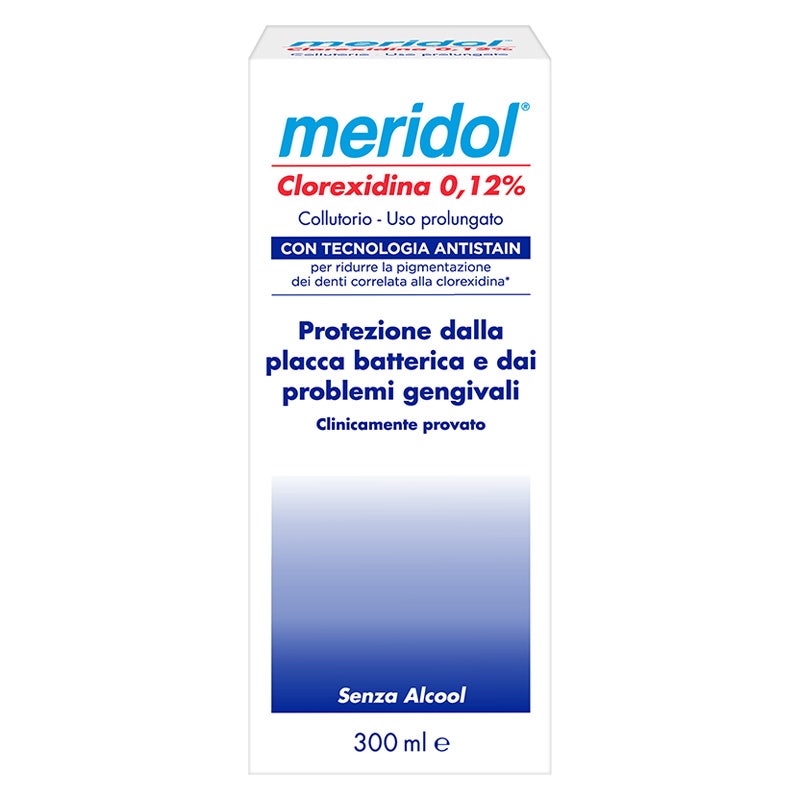Meridol Collutorio Clorexidina 0,12% Protezione Della Placca 300ml