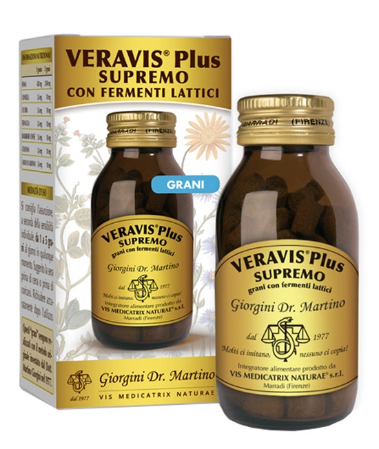 Dr. Giorgini Veravis Plus Supremo con fermentos lácteos, granos, 90 g