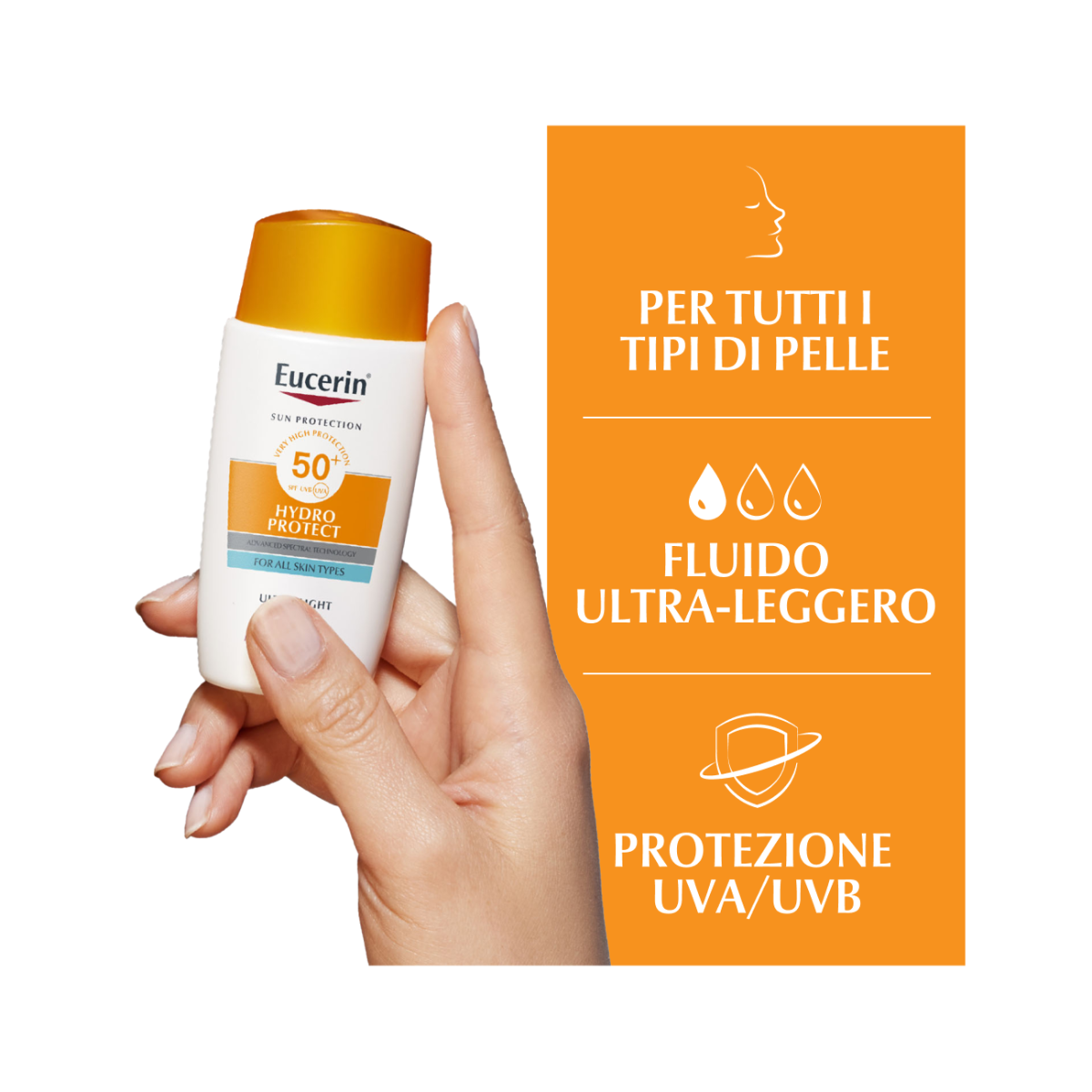 Eucerin Sun Face Hydro Protect Fluido SPF 50+ ultraligero
