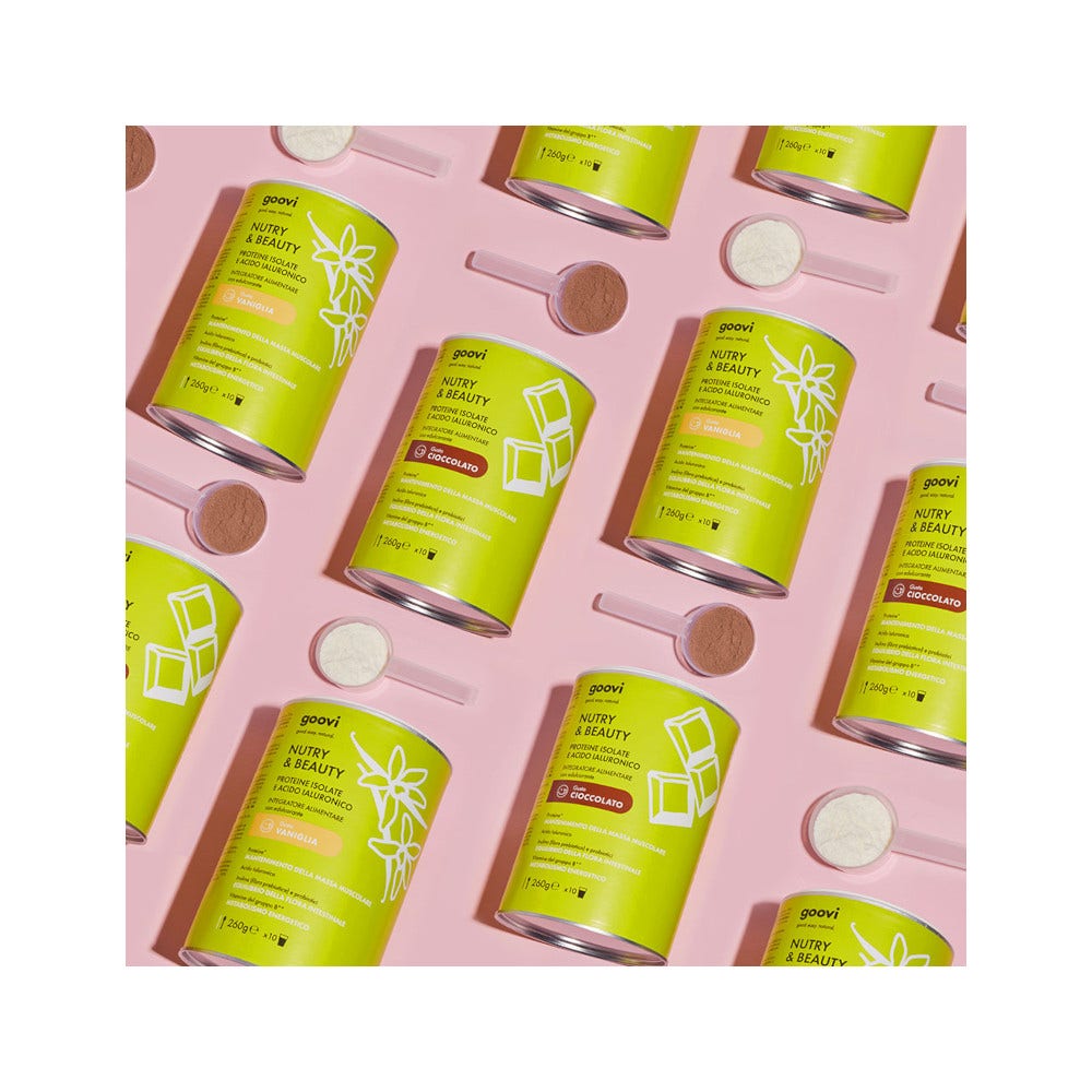 Goovi Nutry&Beauty Proteine In Polvere Cioccolato 260g
