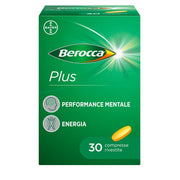 Berocca Plus, suplemento de vitaminas, minerales y energía, 30 comprimidos