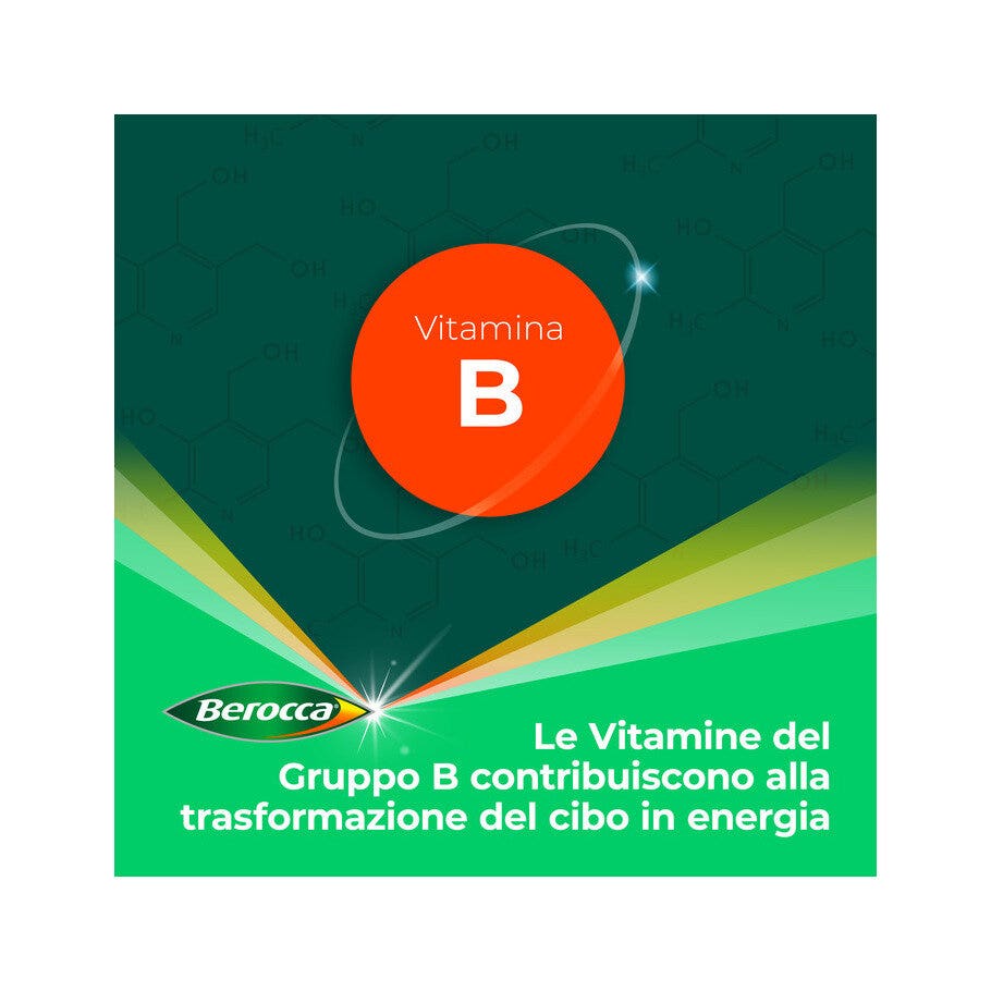Berocca Plus, suplemento de vitaminas, minerales y energía, 30 comprimidos