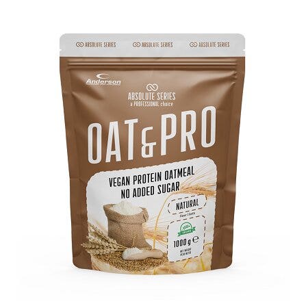 Absolute Oat&Pro Natural Farina Proteica E Vegana 1kg