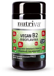 Nutriva Vegan B2 Fizz 30 Compresse Gusto Arancia