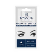 Eylure London Stencil Modelli Per Sopracciglia 4 Pezzi