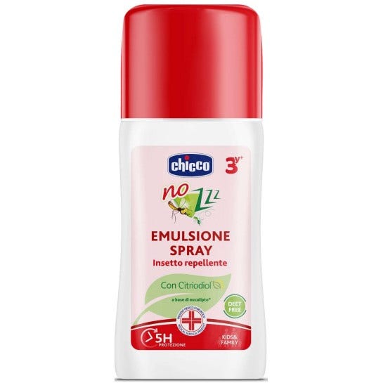 Chicco Nozzz Emulsión en spray repelente de insectos 100 ml 3 años+
