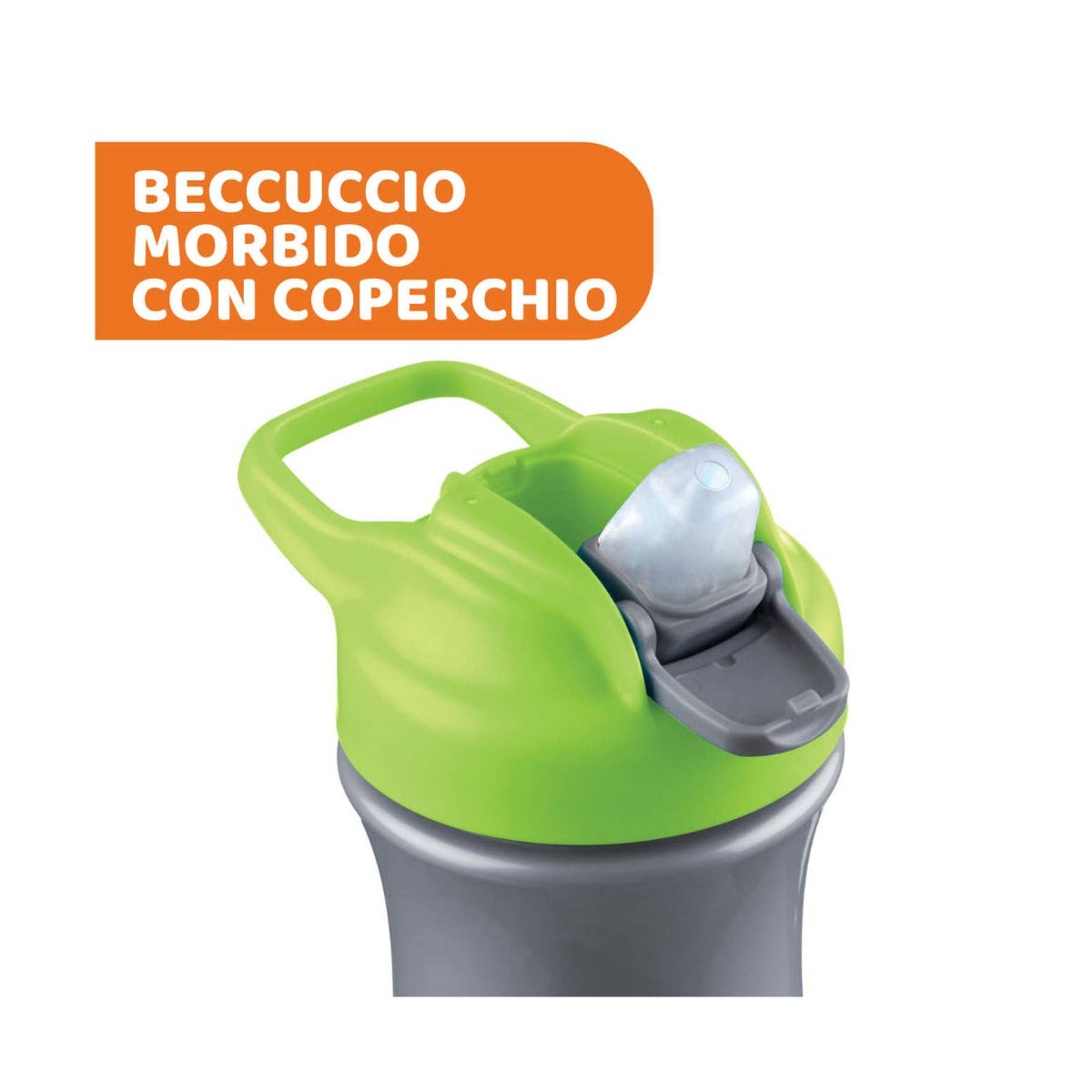 Taza Pop Up rosa de Chicco, a partir de 2 años