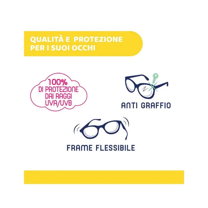 Chicco Gafas de sol para niños a partir de 5 años, 1 par