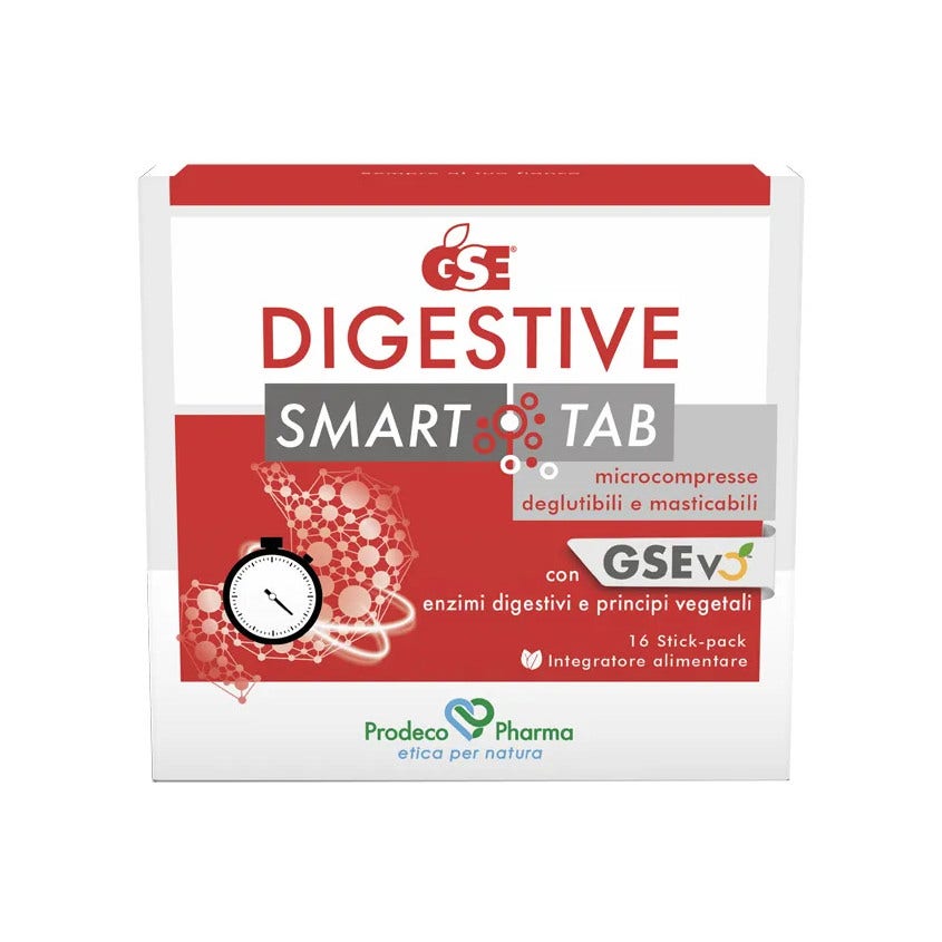 Gse Digestive Smart Tab, paquete de 16 barritas