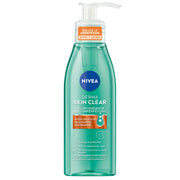 Nivea Derma Skin Clear Gel Limpiador Facial Anti-imperfecciones para el Cuidado de la Piel Grasa 150 ml