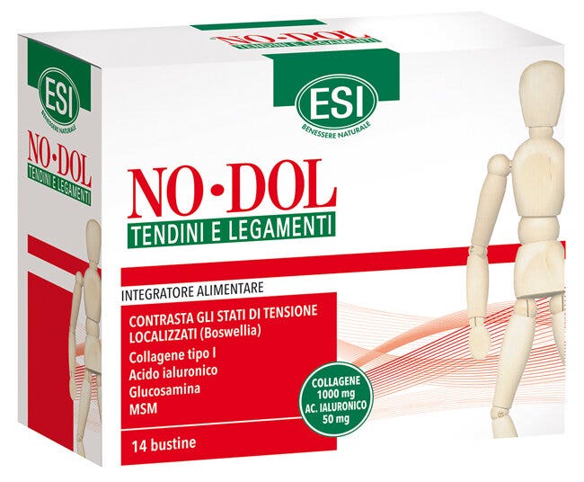 Esi no dolor de tendones y ligamentos, 14 sobres