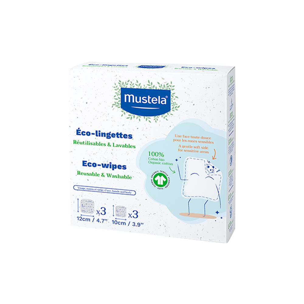 Mustela Toallitas Reutilizables 6 Unidades